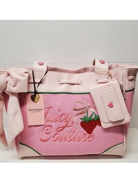 Juicy Couture Strawberry Daydreamer Tote Bag